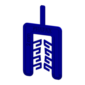 Reguleerimiskiil 2x40x55, sinine